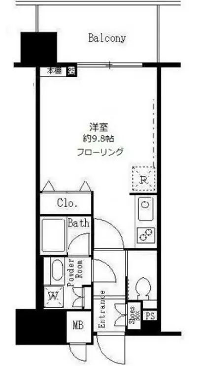 サンクレール荒川ブランガーデン 8階階 間取り