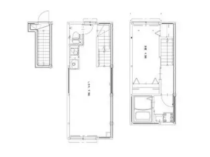 ソルナクレイシア三鷹II(1LDK/2階)の間取り写真