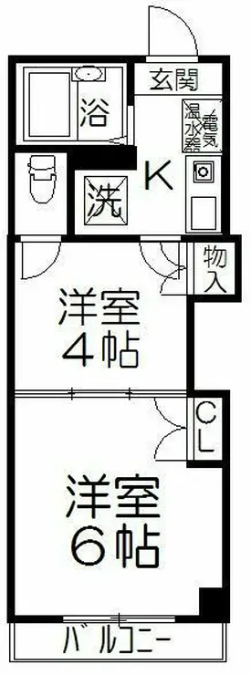 レジデンスカープ大宮 2階階 間取り
