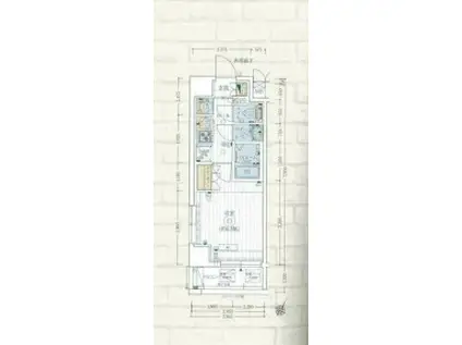 エステムコート横濱大通公園(1K/2階)の間取り写真