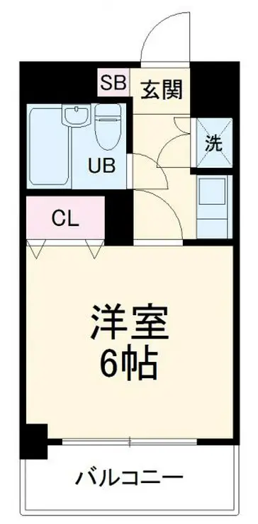 エスケーガーデン 2階階 間取り