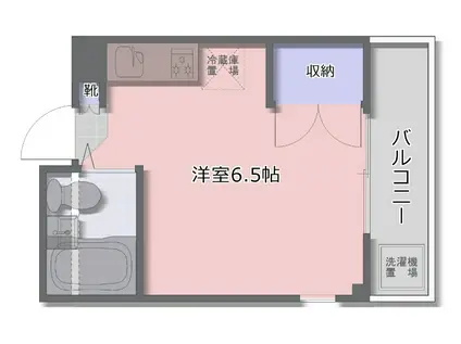江古田2丁目マンション(ワンルーム/3階)の間取り写真