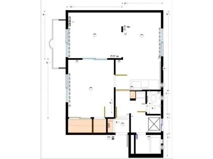 フレグランスM B(1LDK/1階)の間取り写真