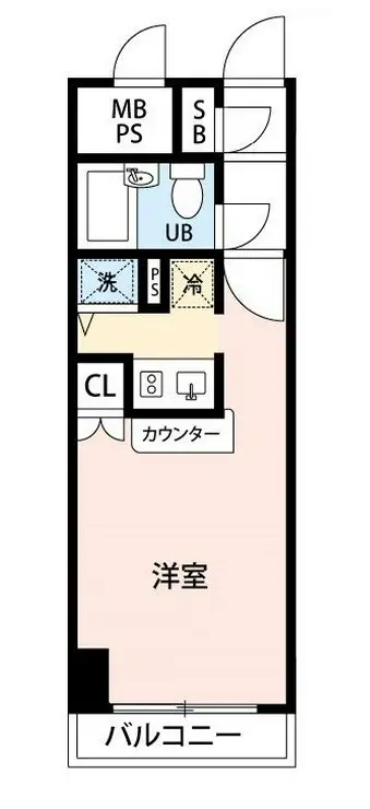 ワコーレ所沢 2階階 間取り