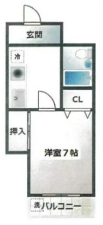 メゾン・エチュディアン 2階階 間取り