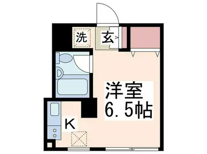 アクシス藤が丘(1K/5階)の間取り写真