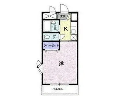 さくらそう 上野(1K/3階)の間取り写真