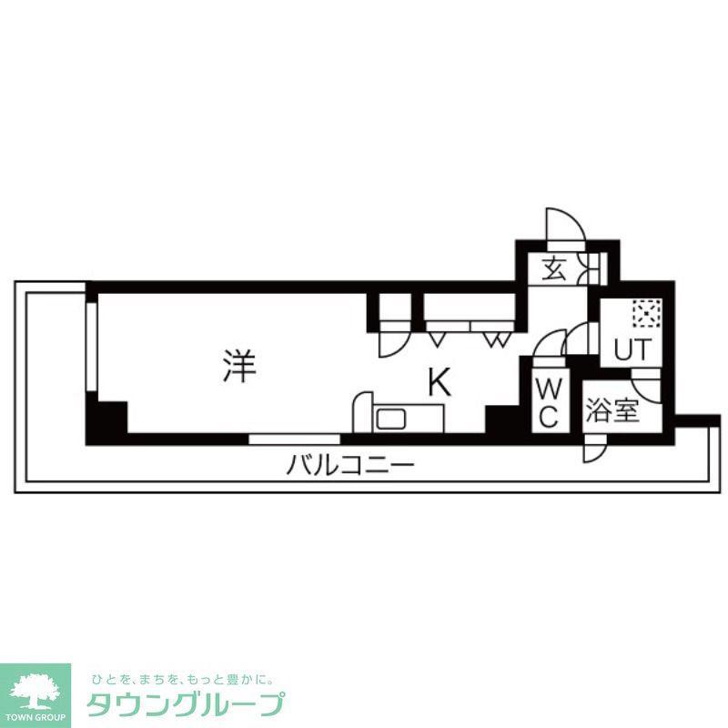 スペリオルクラブ(ワンルーム/10階)の間取り写真