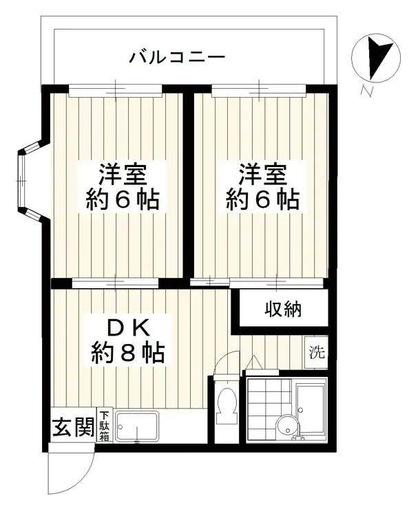 ヒルズ西馬込 3階階 間取り