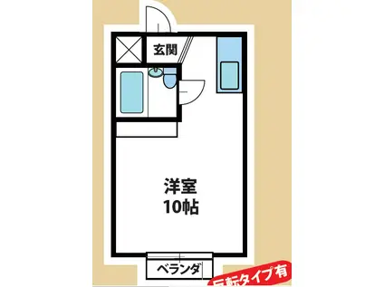 CLASSICA HONCHO(ワンルーム/2階)の間取り写真