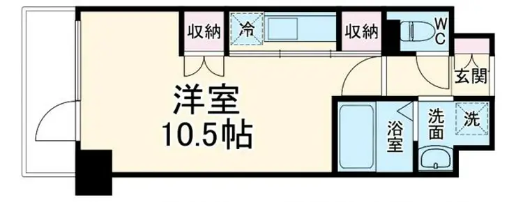 ラメール前島 3階階 間取り