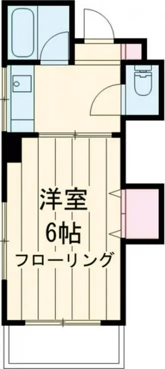 第七末廣コーポ 4階階 間取り