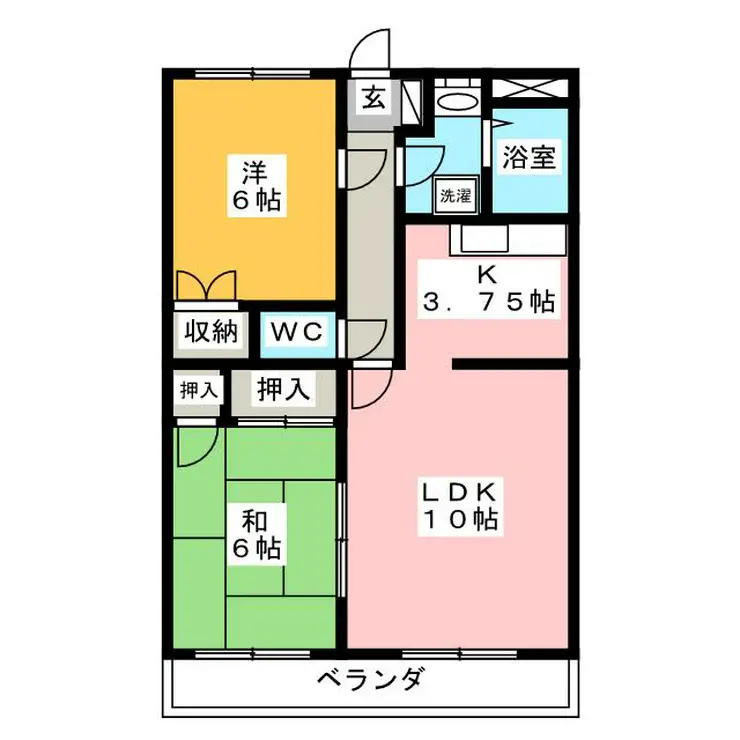 グロスファミーレ 4階階 間取り