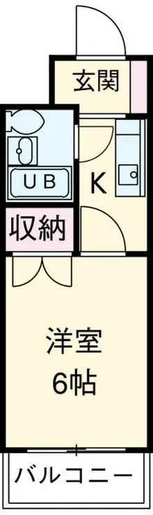 シルキー吉美A 1階階 間取り