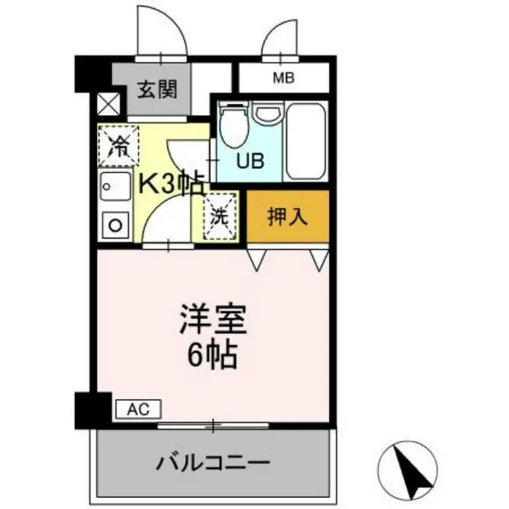 バーチェ 2階階 間取り