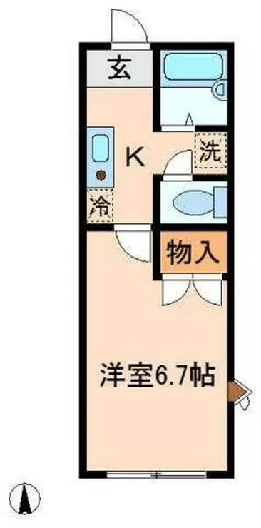 マイフォーレスト 1階階 間取り
