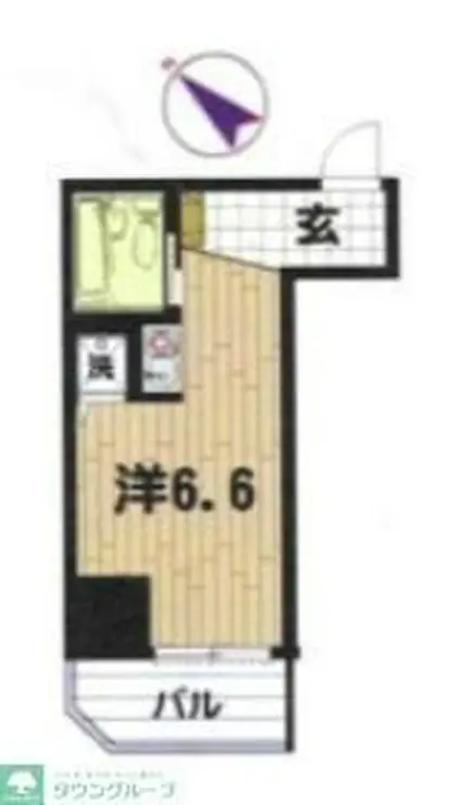 アーバンハイム不動前 11階階 間取り