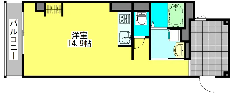 ピュアハイツ 3階階 間取り