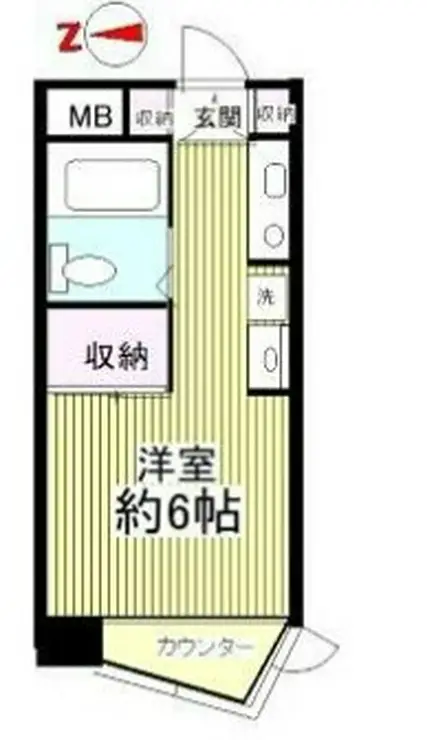 パークサイド野川公園 1階階 間取り