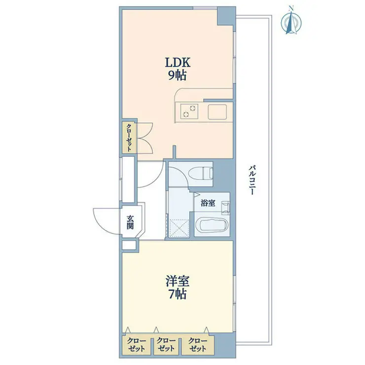 日神パレステージ三鷹 3階階 間取り