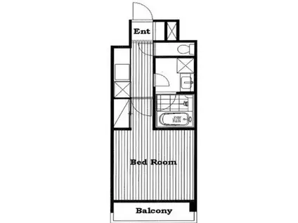ラポール上板橋(1K/2階)の間取り写真