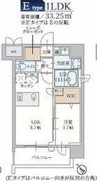 プランドール新北野(1LDK/3階)の間取り写真