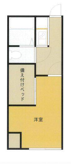 アルアンダ(1K/2階)の間取り写真