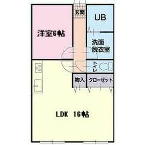 FINE OASIS AMYY オ(1LDK/3階)の間取り写真