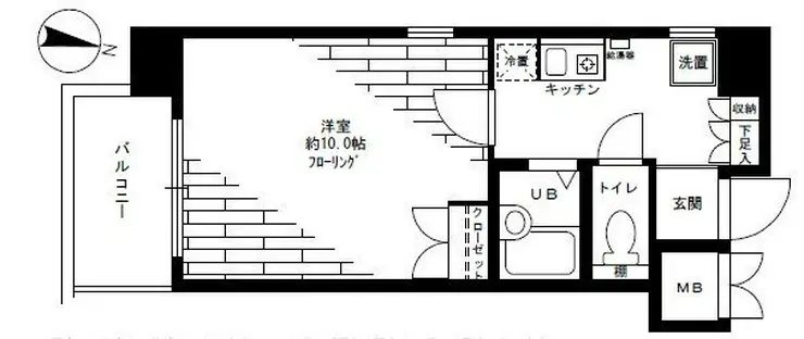 ステージファースト笹塚 10階階 間取り