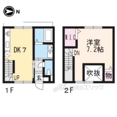 51STメイフラワー(1DK/1階)の間取り写真