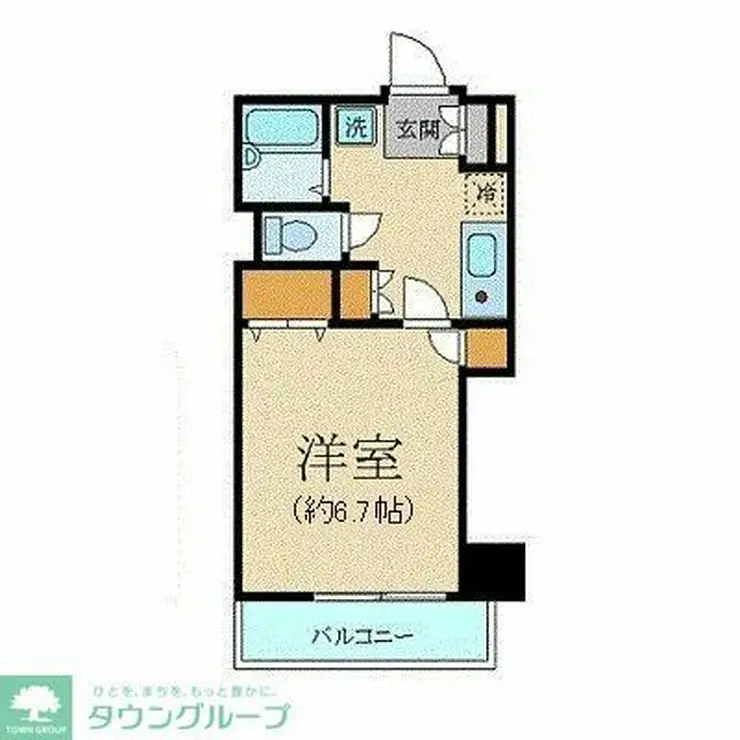 ヴェルト五反田西 2階階 間取り