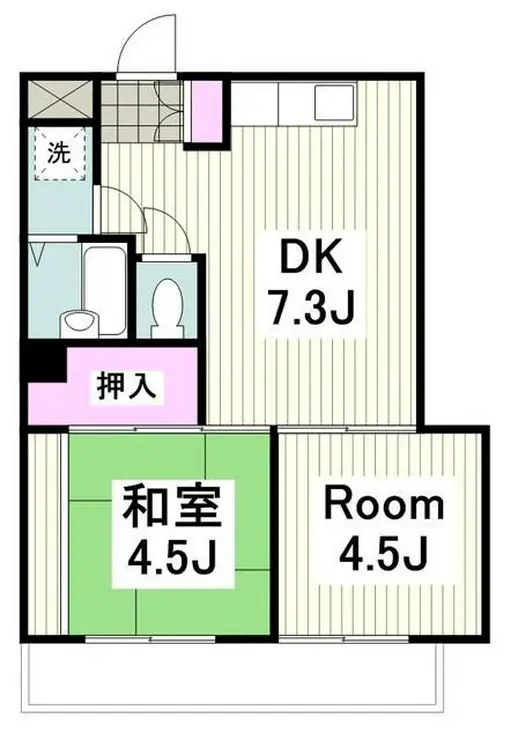 アーバン磯子 2階階 間取り