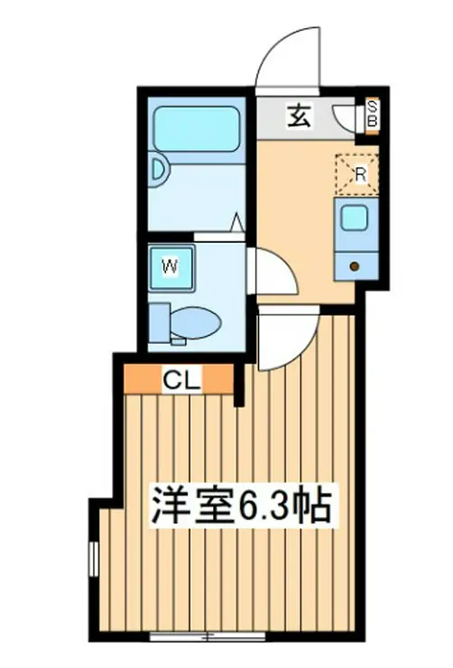 サンコート南太田 2階階 間取り