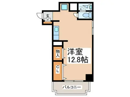 ピコ中山(ワンルーム/4階)の間取り写真