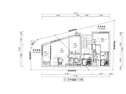 TYPE戸越公園(2LDK/3階)の間取り写真