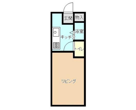 コスモハイツ(1K/3階)の間取り写真