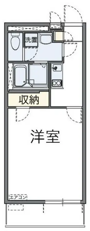 レオネクストルミニア 1階階 間取り