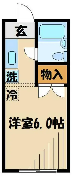 サンハイツクロダ 2階階 間取り