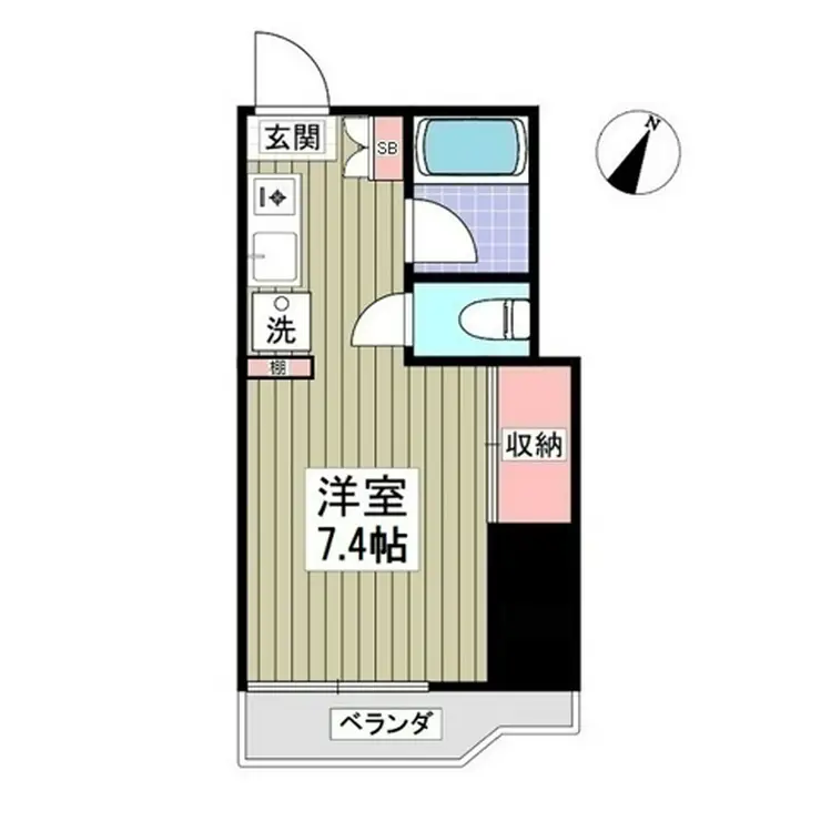エイトハイツ 1階階 間取り