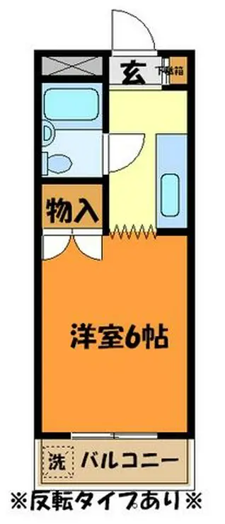 アレイタチヒ 1階階 間取り