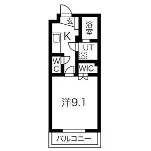 ルパーブ永田町(1K/5階)の間取り写真