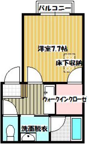 マリモBLD(1K/3階)の間取り写真