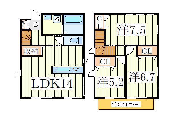 柏市十余二戸建 B棟