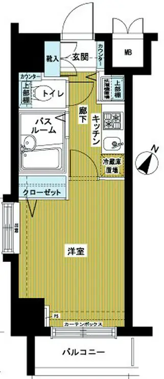 トーシンフェニックス初台弐番館 10階階 間取り