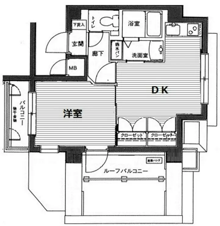 ガラ・シティ高井戸 6階階 間取り
