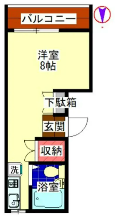 馬込ハイツ 1階階 間取り