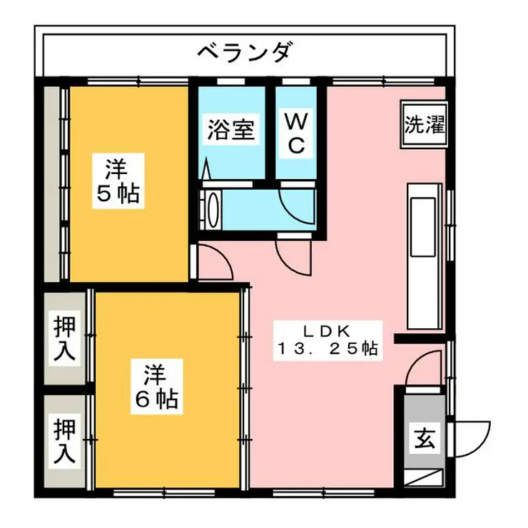 笠原ビル 3階階 間取り