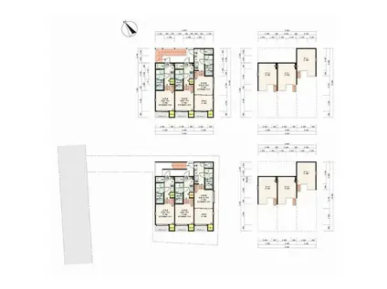 フィーロ(1K/1階)の間取り写真