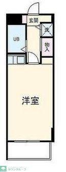 メゾン90(1K/4階)の間取り写真