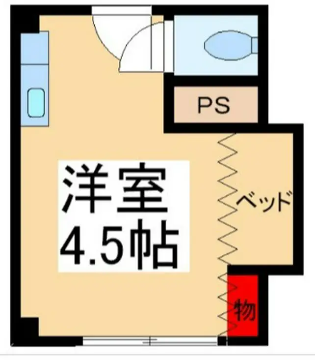 メゾンダイトウ 3階階 間取り
